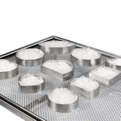 KHUÔN TẠO HÌNH TỔ YẾN VUÔNG INOX - NHỎ 3G