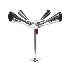 LOA PHÓNG 4 HƯỚNG 4D NIKO - INOX KHÔNG GỈ