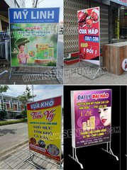 BIỂN VẪY BẠT QUẢNG CÁO KHUNG SẮT CỰC ĐẸP, BẮT MẮT