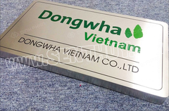 BIỂN BẢNG CÔNG TY INOX ĂN MÒN SIÊU BỀN, TUYỆT ĐẸP