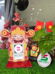 Bảng mica in qr theo yêu cầu, in mã qr ngân hàng chất liệu mica bền đẹp, in siêu tốc - QR008