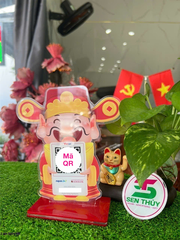 Bảng mica in qr theo yêu cầu, in mã qr ngân hàng chất liệu mica bền đẹp, in siêu tốc - QR008