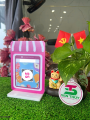 Bảng mica in qr theo yêu cầu, in mã qr ngân hàng chất liệu mica bền đẹp, in siêu tốc - QR012