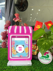 Bảng mica in qr theo yêu cầu, in mã qr ngân hàng chất liệu mica bền đẹp, in siêu tốc - QR012