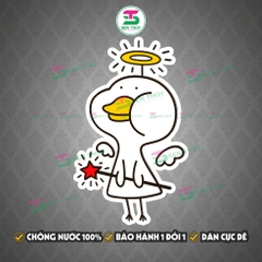 Miếng Dán Bồn Cầu Trang Trí Dễ Thương - Decal Dán Bồn Cầu Cao Cấp Trong Suốt, PVC Chống Nước Decor Đẹp - Cắt Sẵn - WC005