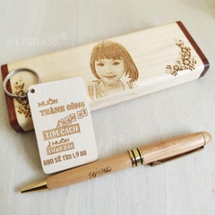 HỘP GỖ - BÚT GỖ