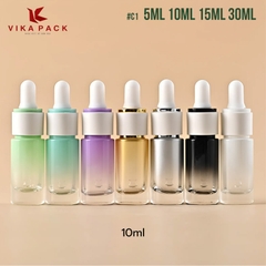 Chai lọ đựng serum 5ml 10ml 15ml 30ml thủy tinh dáng cao