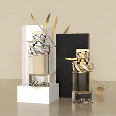 Chai nước hoa 100ml thủy tinh dáng vai lệch