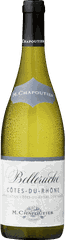 M.CHAPOUTIER BELLERUCHE CÔTES DU RHONE, Grenache Blanc - Clairette - others