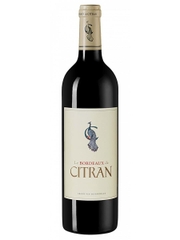 LE BORDEAUX DE CITRAN ROUGE, Merlot – Cabernet Sauvignon