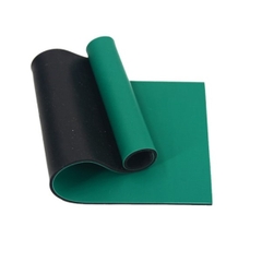 Cuộn Thảm Cao Su 1.2m x 10m Và 1m x 10m Phòng Sạch Chống Tĩnh Điện ESD (1.2m x10mx2mm) Màu Xanh - SAFEMALL Chính Hãng