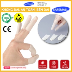 Bao Ngón Tay Cao Su Không Đai Gói 300gr - Bọc Ngón Tay Phòng Sạch Tĩnh Điện ESD SafeMall Chính Hãng