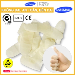 Bao Ngón Tay Cao Su Không Đai Gói 300gr - Bọc Ngón Tay Phòng Sạch Tĩnh Điện ESD SafeMall Chính Hãng