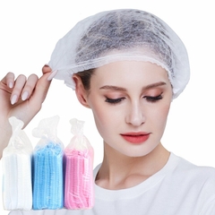 Sỉ 100 Bọc Tóc Con Sâu Phòng Sạch, Mũ Trùm Vải Không Dệt Tĩnh Điện, Nón Y Tế, Thẩm Mỹ, Spa - Chính Hãng SAFEMALL