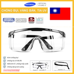 Bán Sỉ Kính Bảo Hộ Vuông Trong SafeMall Dkt Đài Loan, Kính Mát Đi Xe Máy, Thợ Hàn, Cơ Khí, Chống Bụi Tia UV