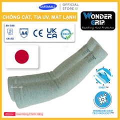 Ống Tay Chống Cắt Thể Thao Wonder Grip WG-1000 Dệt Từ Sợi Làm Mát, Chống Nắng Thấm Hút Mồ Hôi - SAFEMALL Chính Hãng