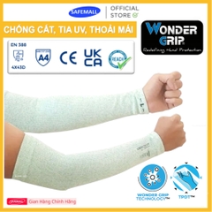 Ống Tay Chống Cắt Thể Thao Wonder Grip WG-1000 Dệt Từ Sợi Làm Mát, Chống Nắng Thấm Hút Mồ Hôi - SAFEMALL Chính Hãng