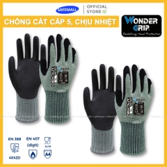 Găng Tay Bảo Hộ Chống Cắt Wonder Grip WG-787 Phủ Nitrile, Chống Cắt Cấp 5, Chịu Nhiệt Độ Cao - SAFEMALL Chính Hãng