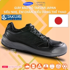 Giày bảo hộ lao động nam Takumi Safety siêu nhẹ Japan Technology, kiểu dáng thời trang - Chính Hãng SafeMall