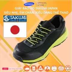 Giày bảo hộ lao động nam Takumi Safety siêu nhẹ Japan Technology, kiểu dáng thời trang - Chính Hãng SafeMall