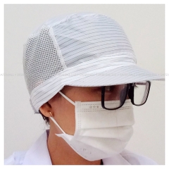Bán Sỉ Mũ Vải Phòng Sạch Chống Tĩnh Điện Bảo Hộ Lao Động Nam Nữ, ESD Thoáng Khí - SAFEMALL Chính Hãng