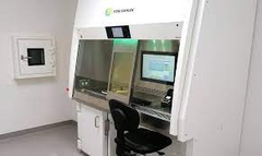 Tủ pha chế dược chất phóng xạ