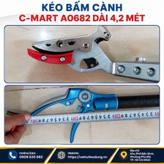 Kéo Bấm Cành C-Mart A0682 Dài 4.2 Mét