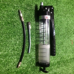 Súng Bơm Mỡ 600cc Trong Suốt 2 Piston Mạnh | Giá Tốt