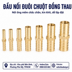 ĐẦU NỐI ĐUÔI CHUỘT ĐỒNG THAU