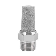 GIẢM THANH KHÍ NÉN INOX 304 ĐẦU CAO