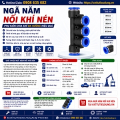 NGÃ NĂM NỐI KHÍ NÉN