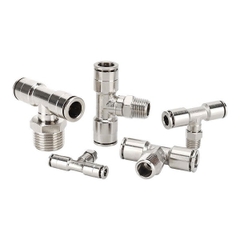 T NỐI NHANH INOX REN NGOÀI