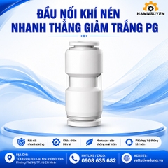 ĐẦU NỐI KHÍ NÉN NHANH THẲNG GIẢM TRẮNG PG