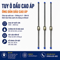 Ống Tuy Ô Dầu Cao Áp Diesel Chính Hãng – Chịu Áp Suất Cao, Độ Kín Tối Ưu