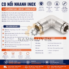 CO NỐI NHANH INOX