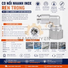CO NỐI NHANH INOX – REN TRONG