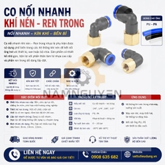 CO NỐI NHANH KHÍ NÉN - REN TRONG