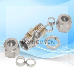 ĐẦU NỐI INOX 2 ĐẦU HẠT BẮP SIẾT THÀNH