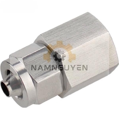 ĐẦU NỐI INOX REN TRONG VÀ 1 ĐẦU SIẾT ỐNG