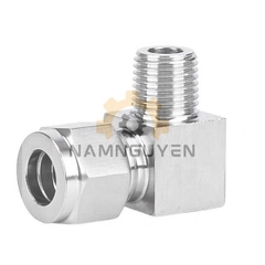 CO NỐI THÉP KHÔNG RỈ 304 – 1 ĐẦU SIẾT HẠT BẮP, 1 ĐẦU REN NGOÀI