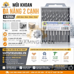 Mũi Khoan Đa Năng 2 Cạnh CA3104