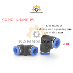 CO NỐI NHANH KHÍ NÉN PV