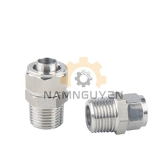 ĐẦU NỐI INOX SIẾT ỐNG REN NGOÀI