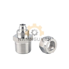 ĐẦU NỐI INOX SIẾT ỐNG REN NGOÀI
