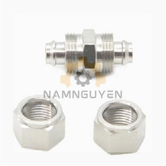 ĐẦU NỐI INOX 2 ĐẦU SIẾT ỐNG