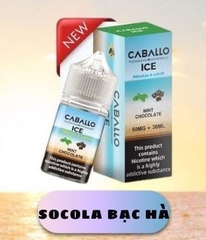 Caballo Ice Socola Bạc Hà Saltnic (30ml / 60mg)