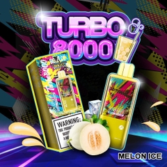Turbo 8000 Hơi Hương Vị Dưa Gang Lạnh (50mg) – Pod 1 Lần