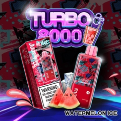 Turbo 8000 Hơi Hương Vị Dưa Hấu Lạnh (50mg) – Pod 1 Lần