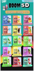 Ijoy Boom SD 10000 Hơi Cherry Chanh (50mg) – Pod 1 Lần