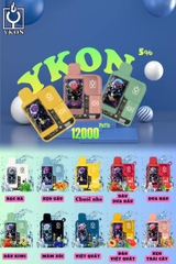 Ykon Pod 1 Lần Hương Vị Dâu Kiwi 12000 Hơi Saltnic (50mg)